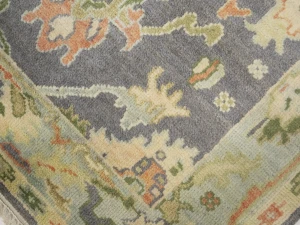 Colorfast Floral 4X6 Oushak Chobi Oriental Rug