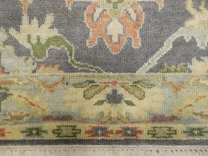 Colorfast Floral 4X6 Oushak Chobi Oriental Rug