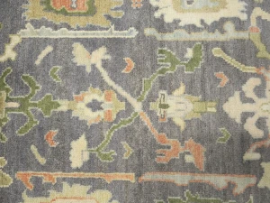 Colorfast Floral 4X6 Oushak Chobi Oriental Rug