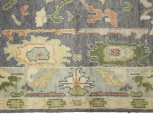 Colorfast Floral 4X6 Oushak Chobi Oriental Rug