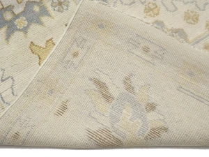 Floral Colorfast 9X12 Oushak Chobi Oriental Rug