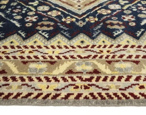 Hale Navy Tribal 5X8 Indo-Gabbeh Oriental Rug