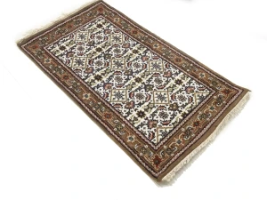 Cream Floral Tribal 3X5 Indo-Bidjar Oriental Rug