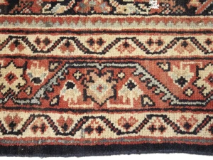 Vintage Floral 3'4X10'0 Mahal Persian Runner Rug