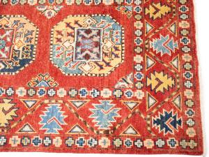 Red Tribal Geometric 3X10 Kazak Oriental Runner Rug
