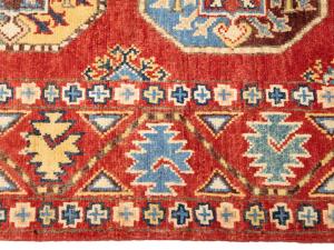 Red Tribal Geometric 3X10 Kazak Oriental Runner Rug