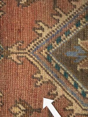Semi Antique Rusty Red Tribal 3X12 Meshkin Persian Runner Rug