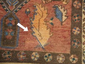 Semi Antique Rusty Red Tribal 3X12 Meshkin Persian Runner Rug