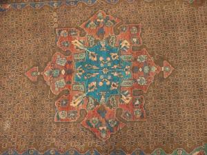 Semi Antique Brown Tribal 5X9 Koliaie Persian Rug