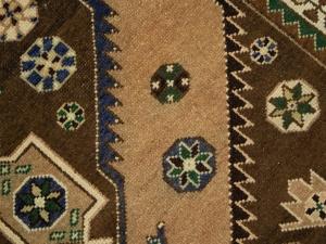 Semi Antique Muted Colors Tribal 3x9 Hamedan Persian Runner Rug