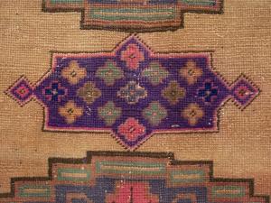 Semi Antique Muted Colors Tribal 3X10 Meshkin Persian Runner Rug