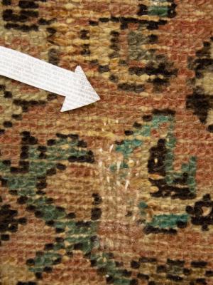 Semi Antique Muted Colors Tribal 3X10 Hamedan Persian Runner Rug