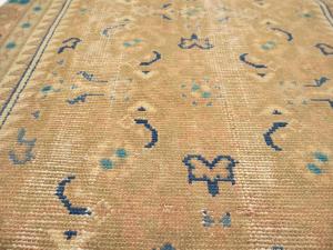 Semi Antique Muted Colors Tribal 3X9 Hamedan Persian Runner Rug