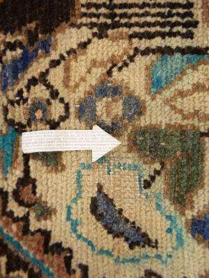 Semi Antique Muted Colors Tribal 2x8 Hamedan Persian Runner Rug