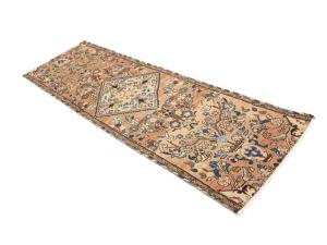 Semi Antique Muted Colors Tribal 2x8 Hamedan Persian Runner Rug