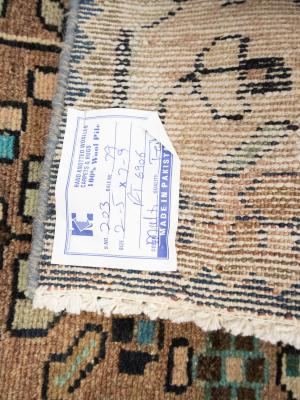 Semi Antique Rusty Beige Tribal 2'5 X 7'9 Hamedan Persian Runner Rug