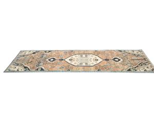 Semi Antique Rusty Beige Tribal 2'5 X 7'9 Hamedan Persian Runner Rug