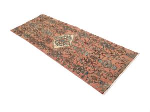Semi Antique Muted Colors Tribal 3X7 Hamedan Persian Runner Rug
