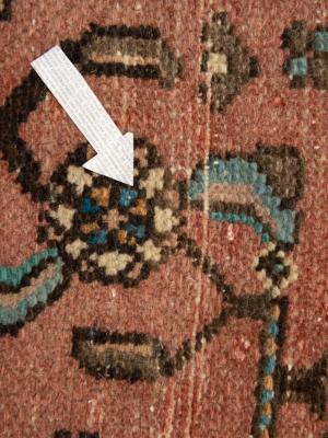 Semi Antique Muted Colors Tribal 3X7 Hamedan Persian Runner Rug
