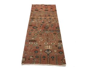 Semi Antique Muted Colors Tribal 2X6 Hamedan Persian Runner Rug