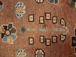 Semi Antique Muted Colors Tribal 2X6 Hamedan Persian Runner Rug