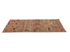 Semi Antique Muted Colors Tribal 2X6 Hamedan Persian Runner Rug