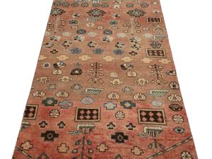 Semi Antique Muted Colors Tribal 2X6 Hamedan Persian Runner Rug