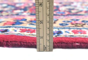 Vintage Red Traditional 10X13 Sabzevar Persian Rug
