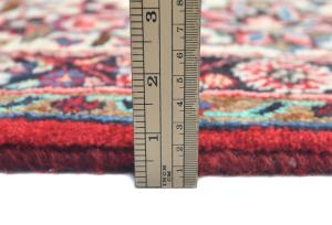 Vintage Red Floral Traditional 7x10 Hamedan Persian Rug