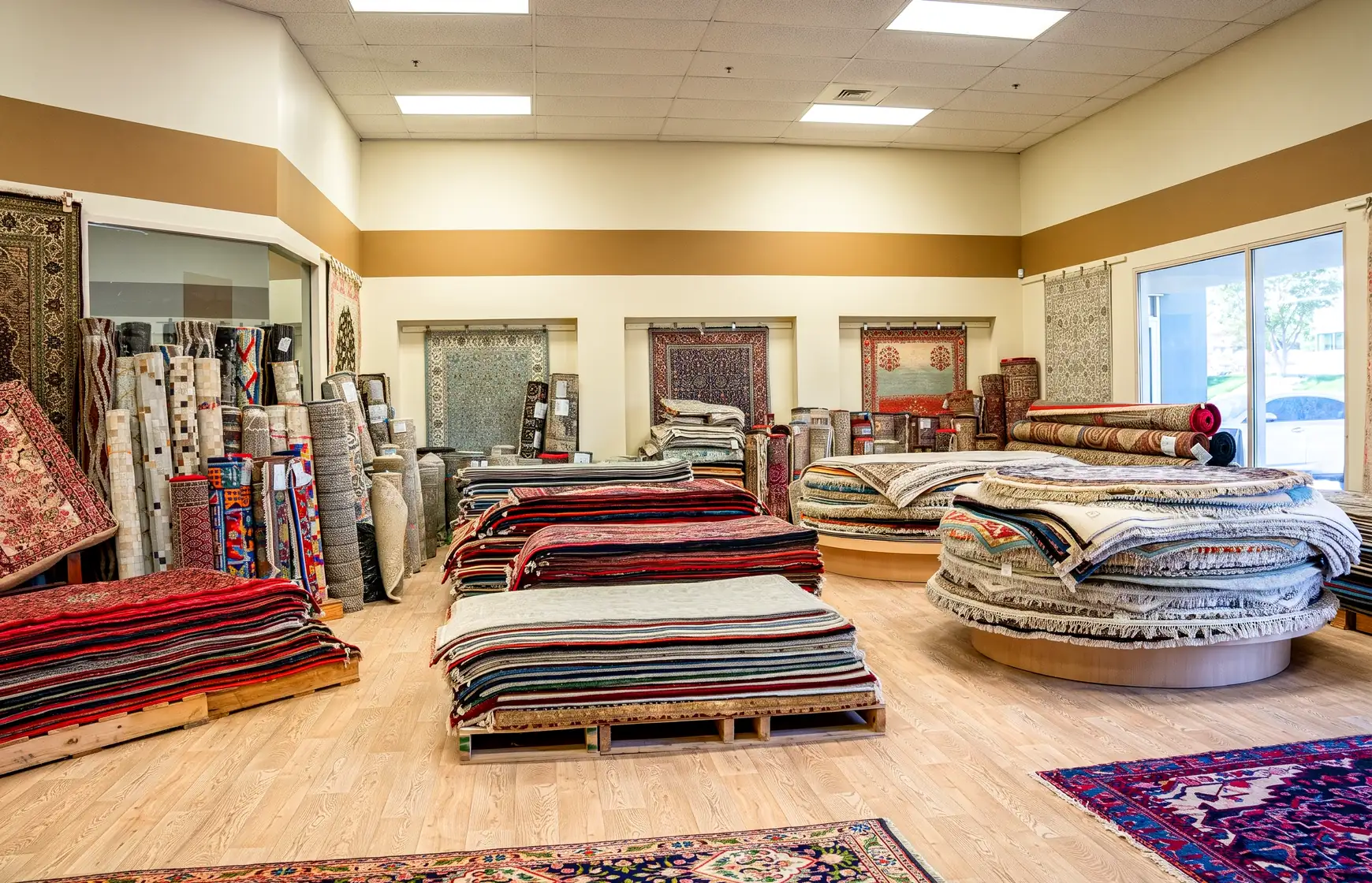 Magic Rugs Charlotte showroom